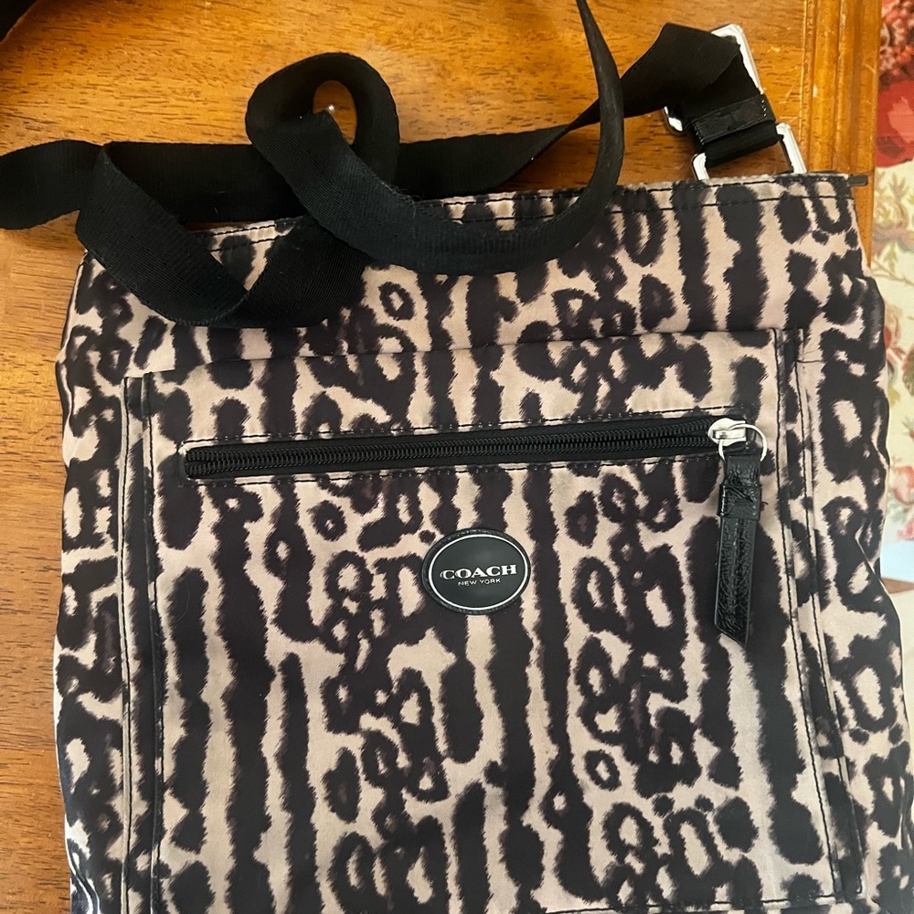 Coach nylon crossbody bag.